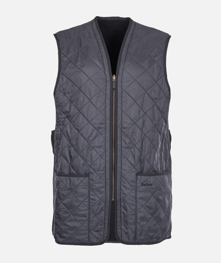 Gilet con Zip in Polarquilt