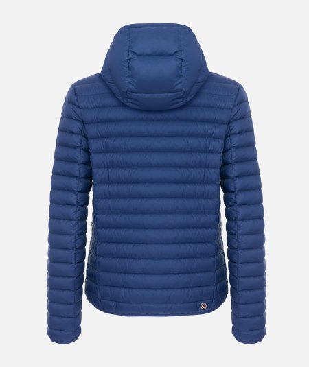 Piumino autunnale opaco con cappuccio