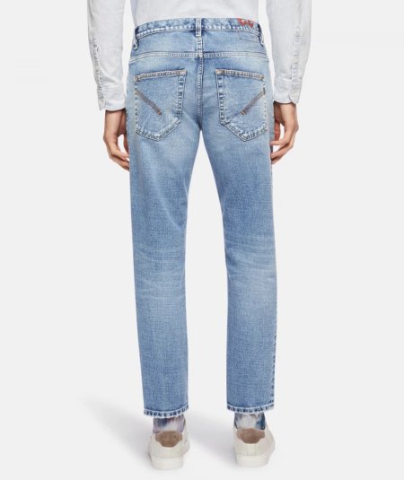 Jeans Brighton carrot in denim fisso