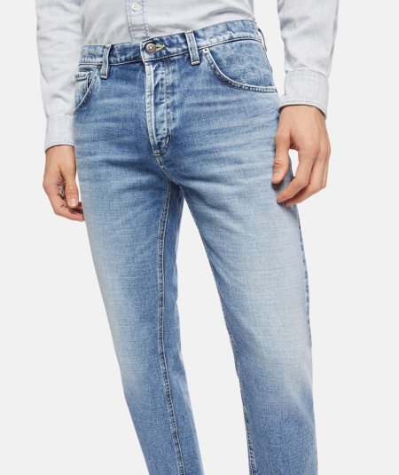 Jeans Brighton carrot in denim fisso