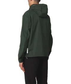 Jacket with removable hood