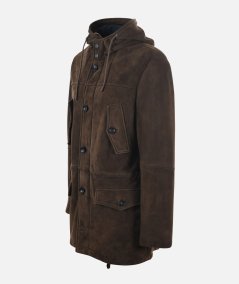 Giubbotto Parka in camoscio - STOCKHOLM