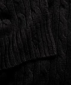 Sciarpa in lana e cashmere a coste