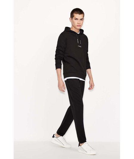 Pantaloni jogger con fascia in vita