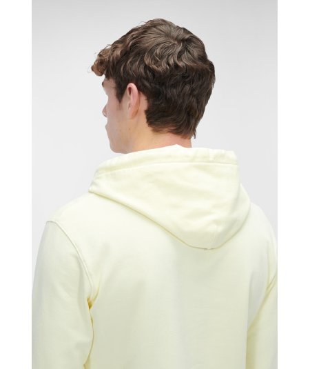 Cotton Fleece Resist Dyed Hoodie