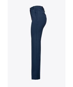 Fabric stitch cigarette-fit trousers - BELLO 117