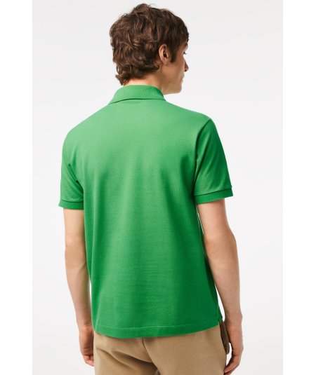 L.12.12 classic cut polo shirt in petit piqué