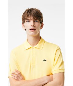 L.12.12 classic cut polo shirt in petit piqué