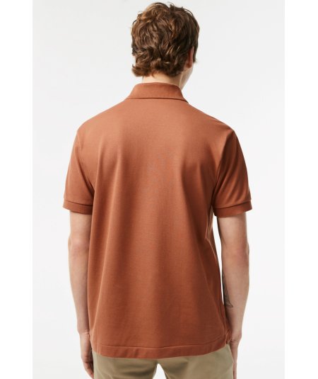 L.12.12 classic cut polo shirt in petit piqué