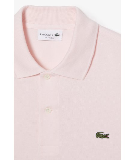 L.12.12 classic cut polo shirt in petit piqué