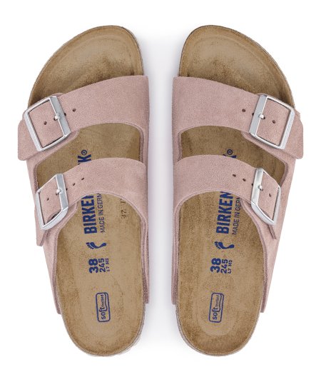 Arizona slipper soft footbed Suede leather