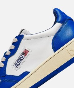 SNEAKER LEATH/LEATH PRINC BLUE