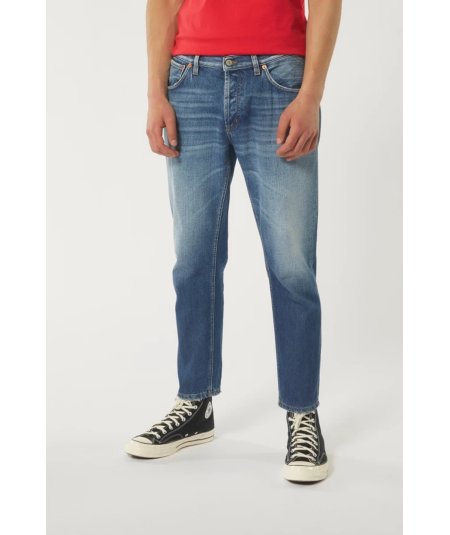 Brighton carrot jeans in fixed denim