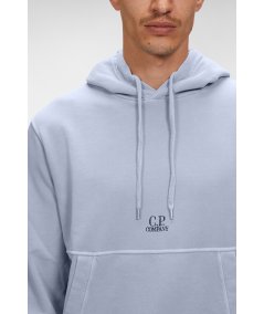 Fleece cotton hooded sweatshirt