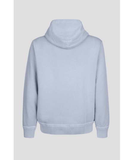 Fleece cotton hooded sweatshirt
