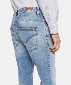 Jeans Brighton carrot in denim fisso