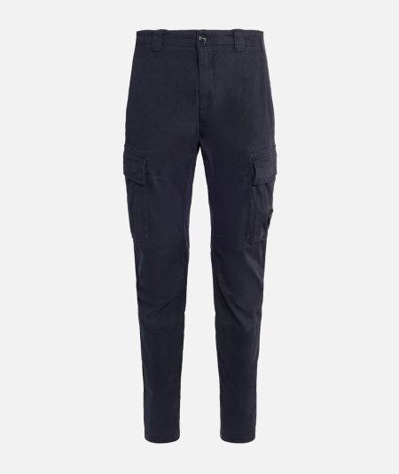 Satin cargo trousers