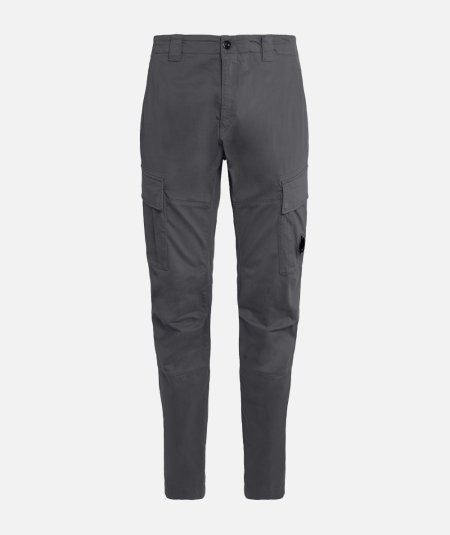 Satin cargo trousers