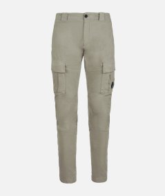 Satin cargo trousers