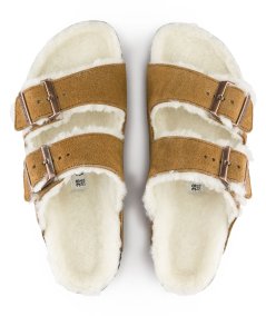 CIABATTA ARIZONA SHEARLING SUEDE / LEATH