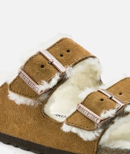 CIABATTA ARIZONA SHEARLING SUEDE / LEATH