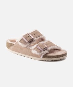 CIABATTA ARIZONA SHEARLING LIG. ROSE SUE