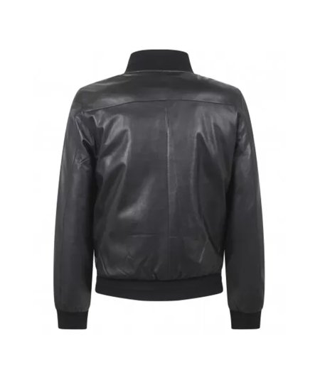 The Jack Leathers reversible nappa and nylon jacket