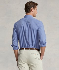 Camicia in popeline slim-fit