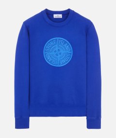 Crew-neck sweatshirt with print