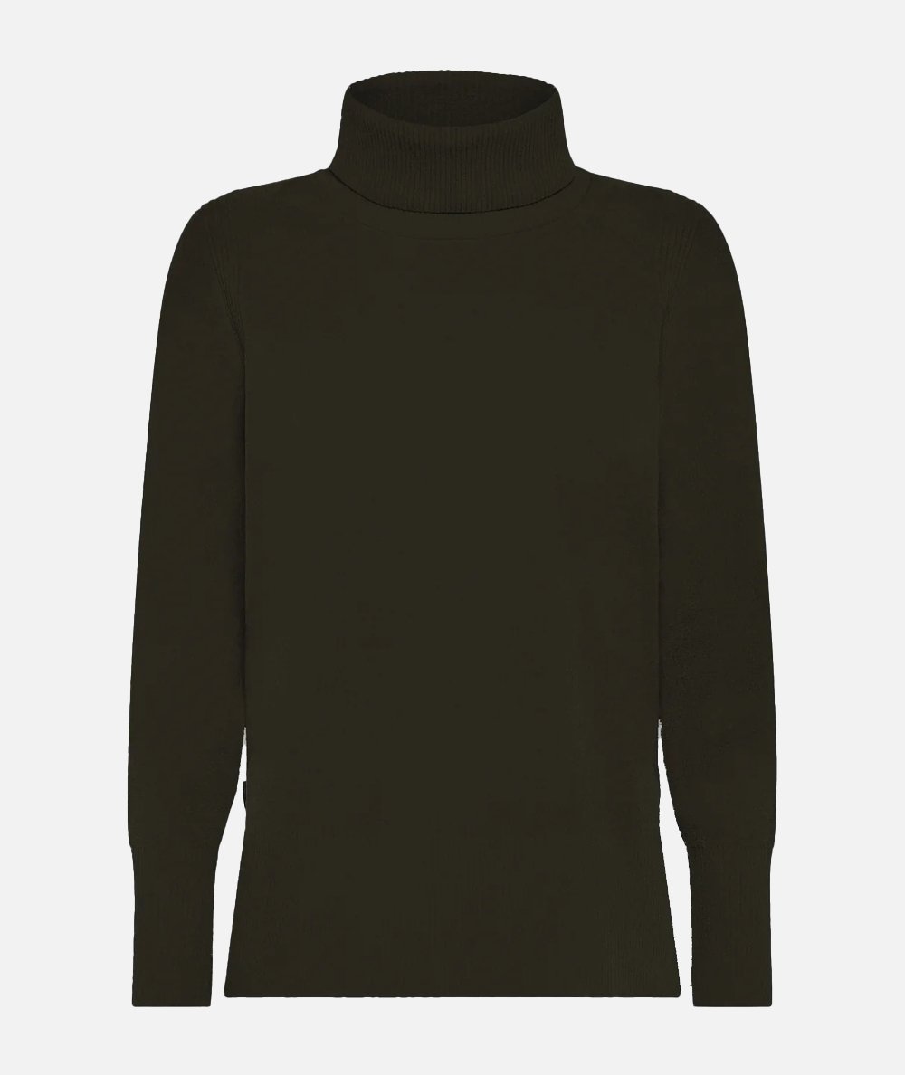 MAGLIA VELVET VENT TURTLENECK