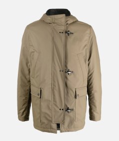 Parka 3 ganci imbottito con cappuccio