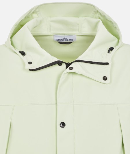 Giubbotto light soft shell-r e.dye technology in recycled polyester