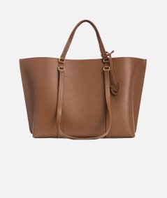 Borsa Shopper Grande In Pelle Bottalata