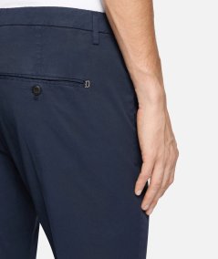 Pantaloni Gaubert slim in gabardina leggera