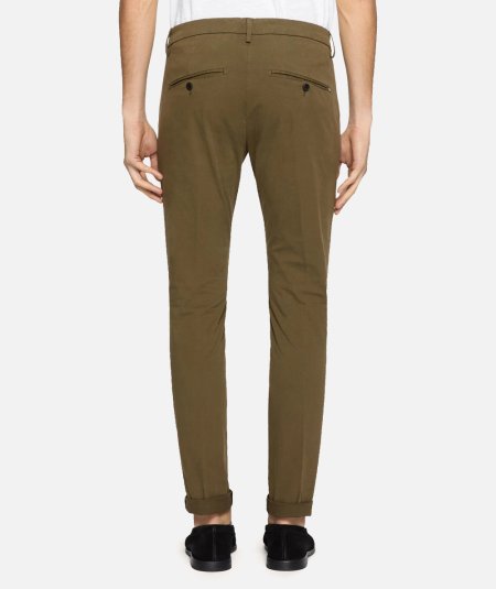 Pantaloni Gaubert slim in gabardina leggera