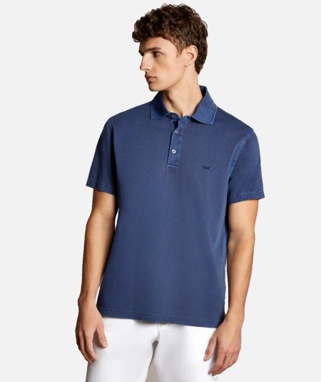 Polo in jersey ricamo satinato - Duepistudio ***** Abbigliamento, Accessori e Calzature | Uomo - Donna