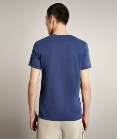 T-SHIRT JERSEY FROSTED EMBR. POCKET