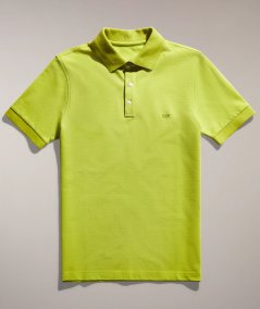 POLO DB COLLAR PIQUET STR.BICOLOR