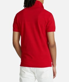 Slim Fit Mesh Polo