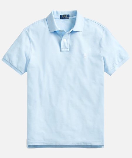 Slim Fit Mesh Polo