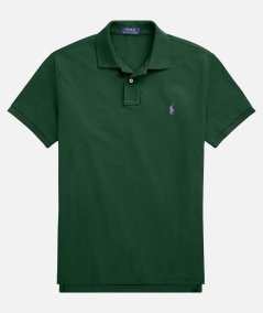 Slim Fit Mesh Polo