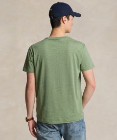 T-shirt girocollo in jersey slim fit