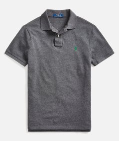 Slim Fit Mesh Polo