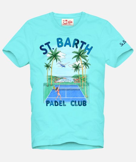 T-shirt - St. Barth Padel Club - Duepistudio ***** Abbigliamento, Accessori e Calzature | Uomo - Donna