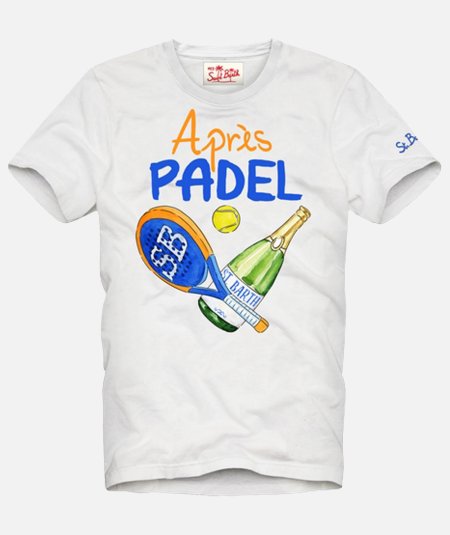 T-SHIRT APRES PADEL DRINK 01N - Duepistudio ***** Abbigliamento, Accessori e Calzature | Uomo - Donna