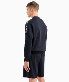 Felpa in misto cotone