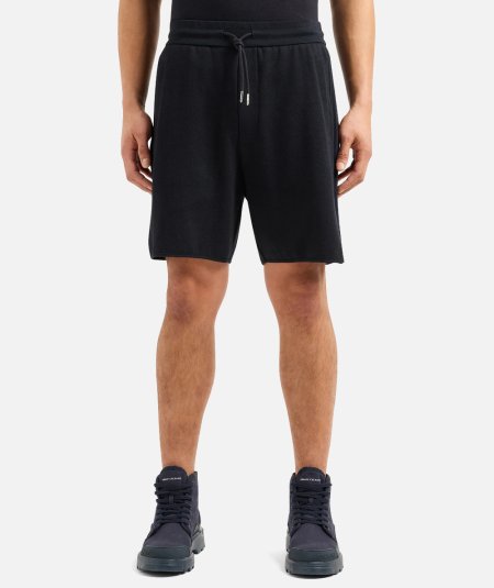 Shorts in tessuto jacquard con tape logo - Duepistudio ***** Abbigliamento, Accessori e Calzature | Uomo - Donna