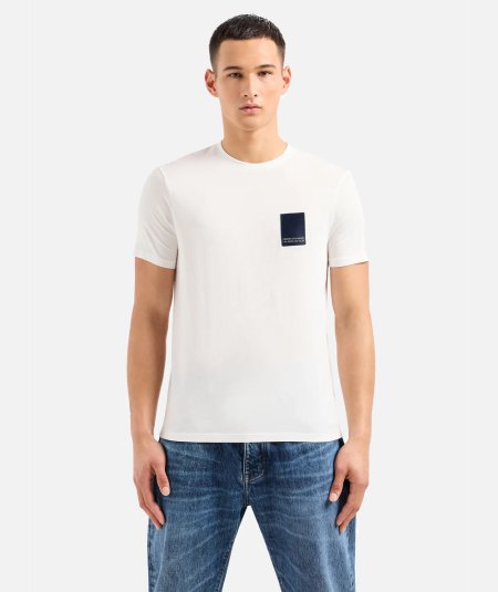 T-shirt regular fit ASV in cotone organico