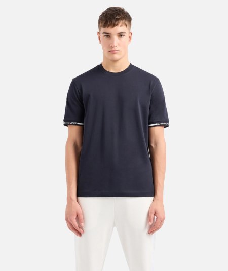 T-shirt regular fit con tape logo - Duepistudio ***** Abbigliamento, Accessori e Calzature | Uomo - Donna