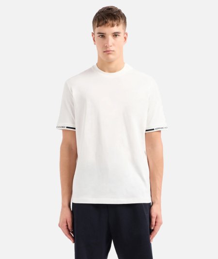 T-shirt regular fit con tape logo - Duepistudio ***** Abbigliamento, Accessori e Calzature | Uomo - Donna
